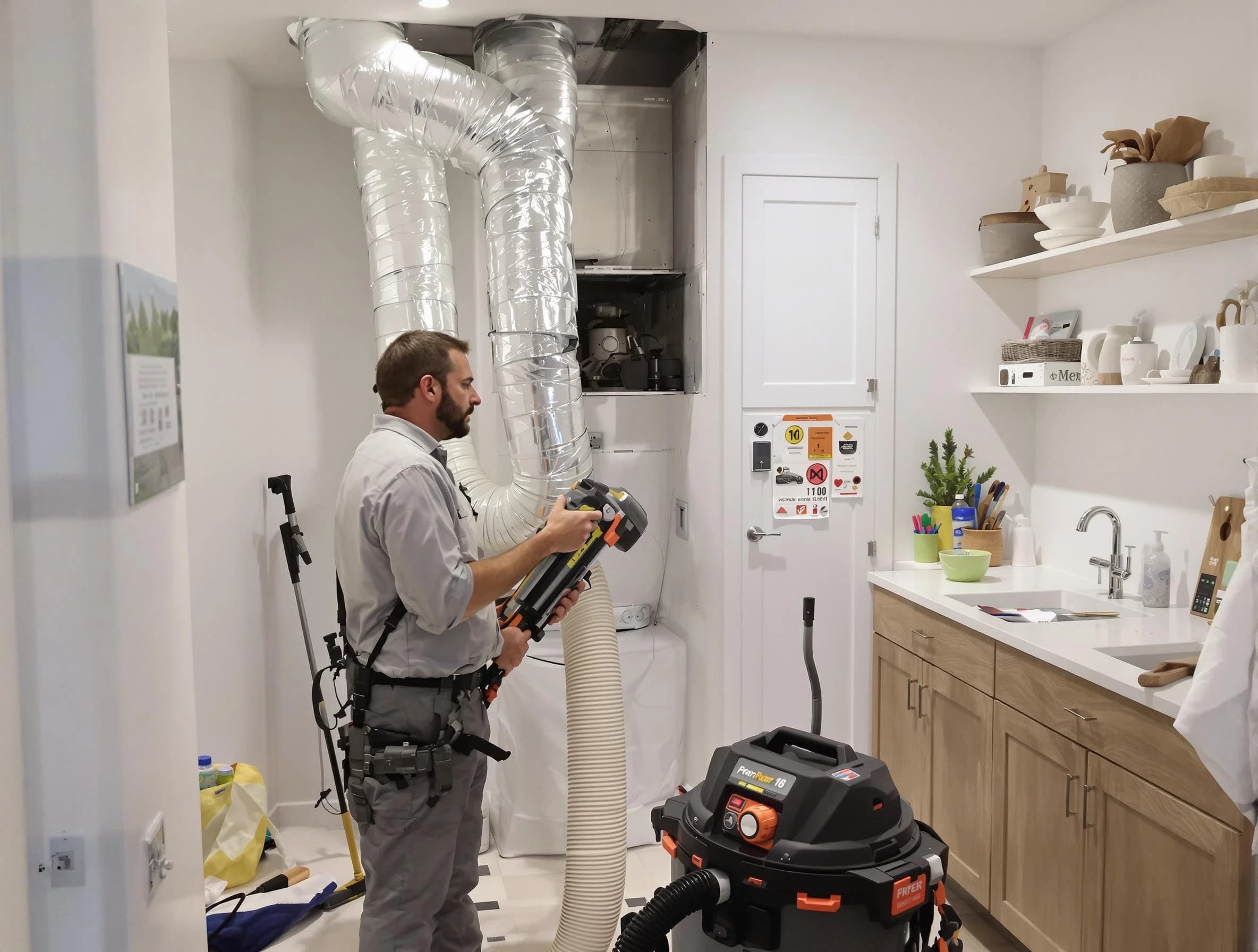 Clogged Dryer Vent Cleaning in Corona