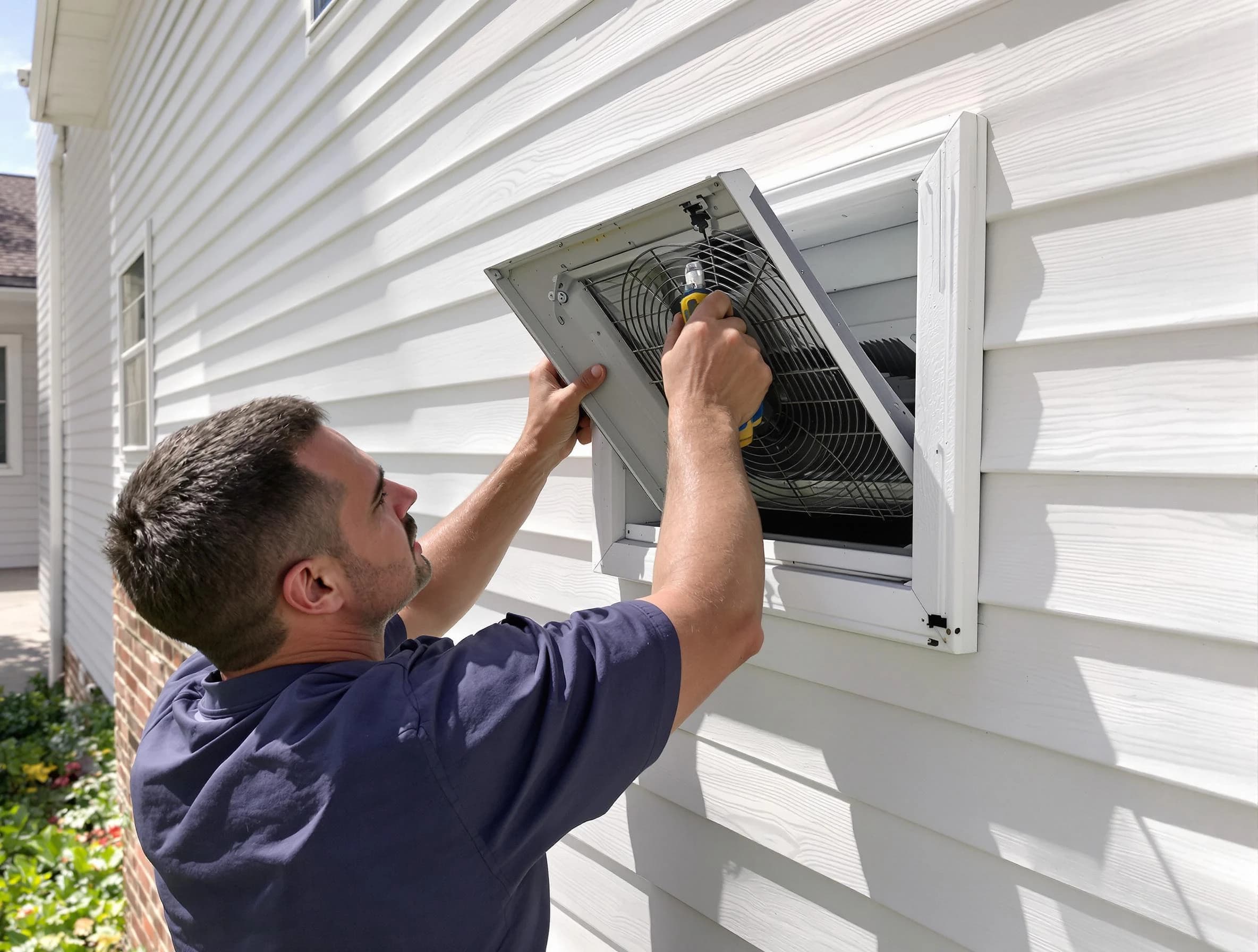 Dryer Vent Cover Replacement in Corona